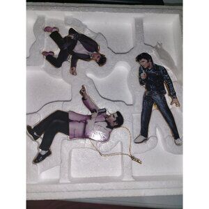 Elvis Bradford Exchange  Rockin & Rollin Ornaments